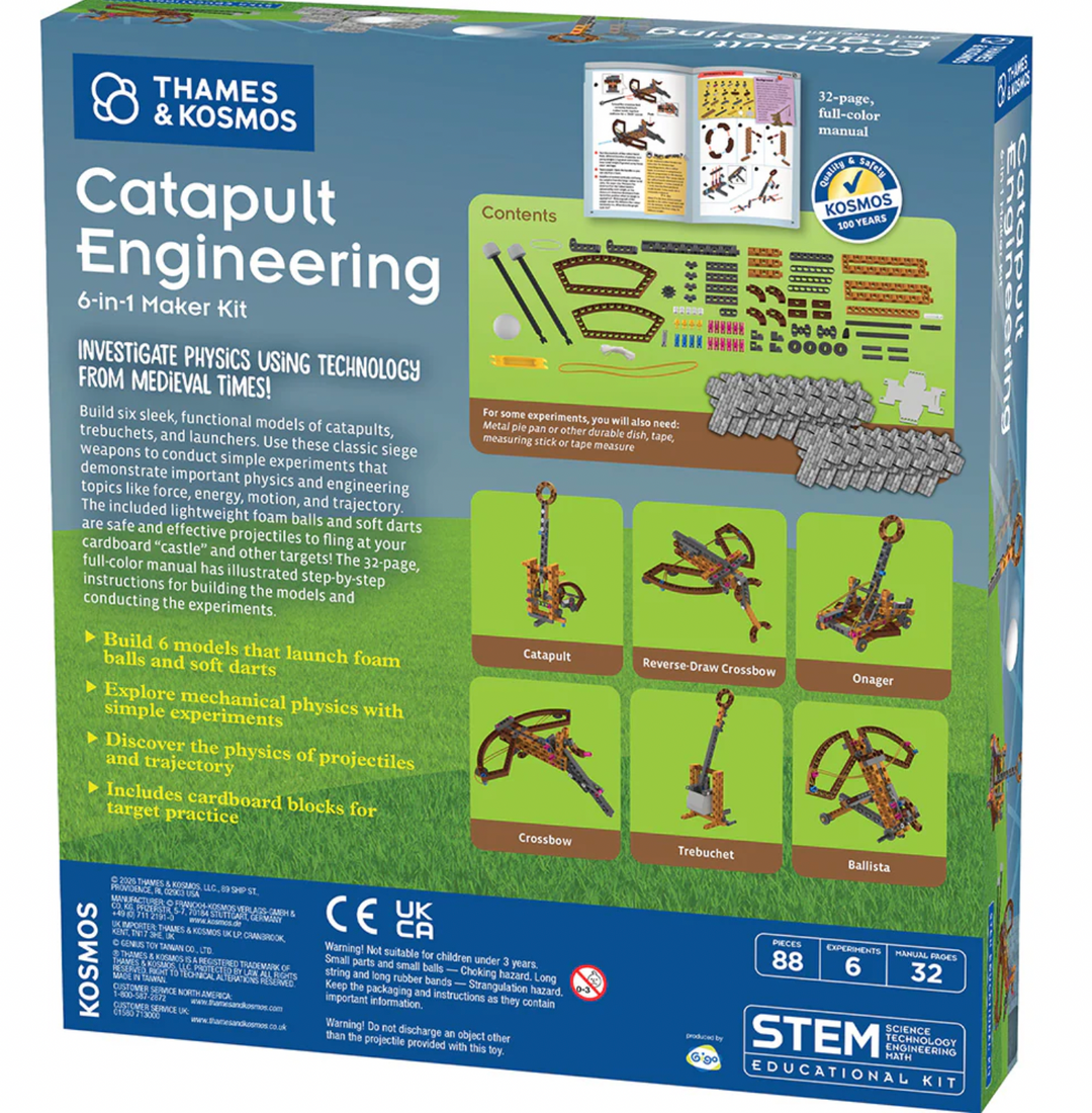 Catapult Engineering 6-in-1 Maker Kit