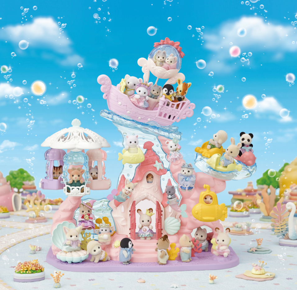 Baby Mermaid Castle