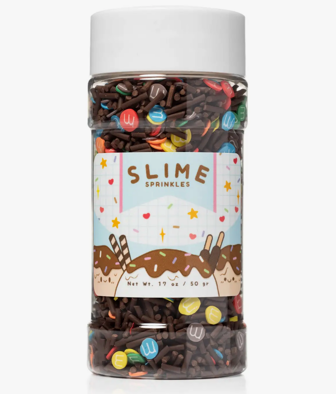 Ice Cream Slime Sprinkles Shaker Jar