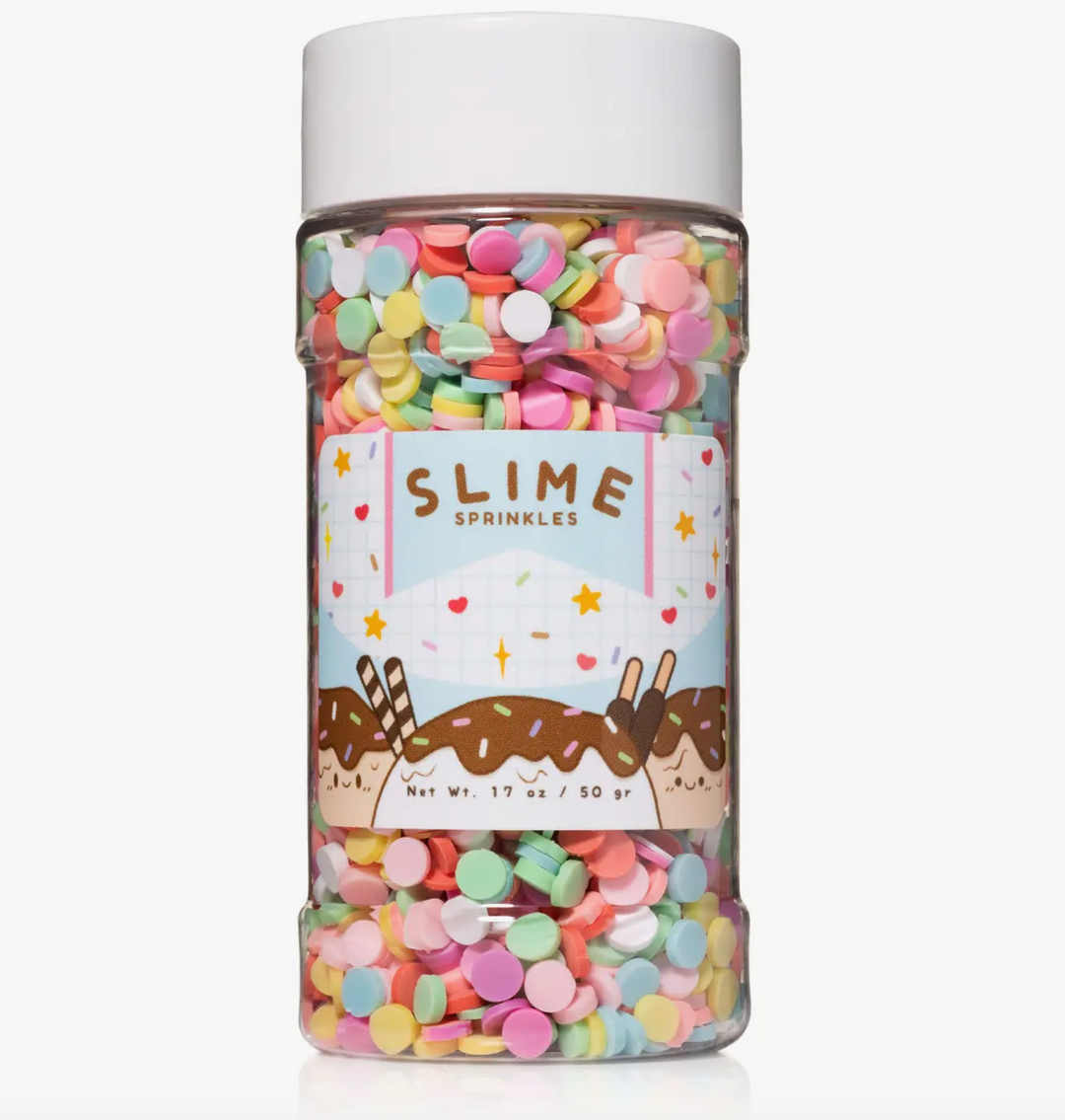 Ice Cream Slime Sprinkles Shaker Jar