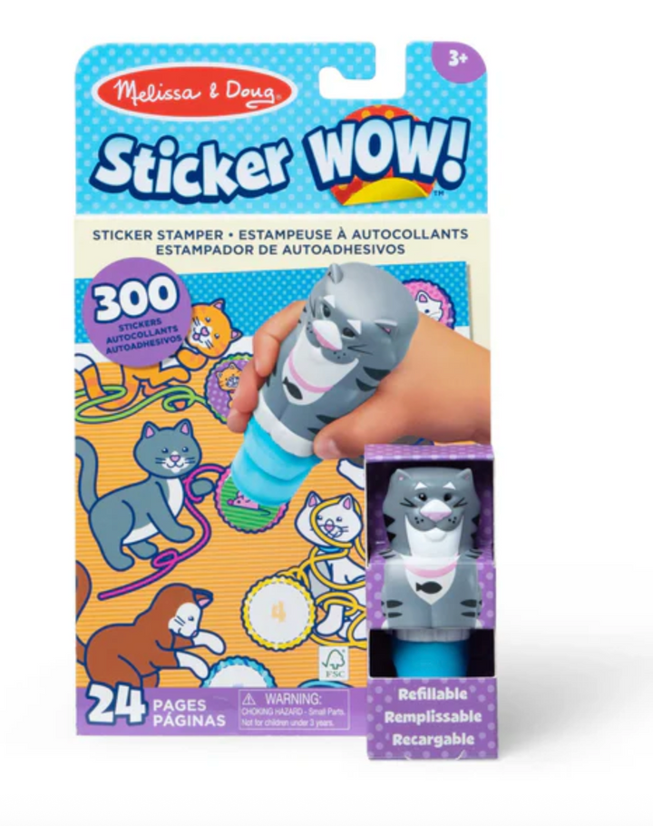 Sticker Wow Cat