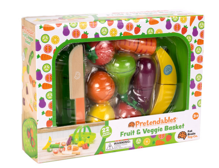 Pretendables Fruit & Veggie Basket