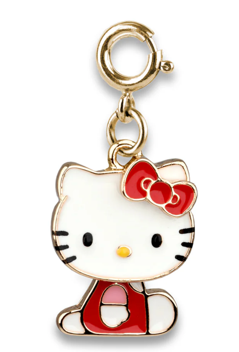 Charm - Gold Classic Swivel Hello Kitty