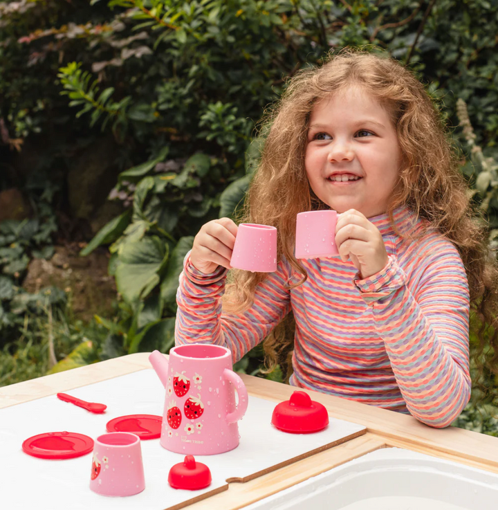 Silicone Tea Set - Strawberry