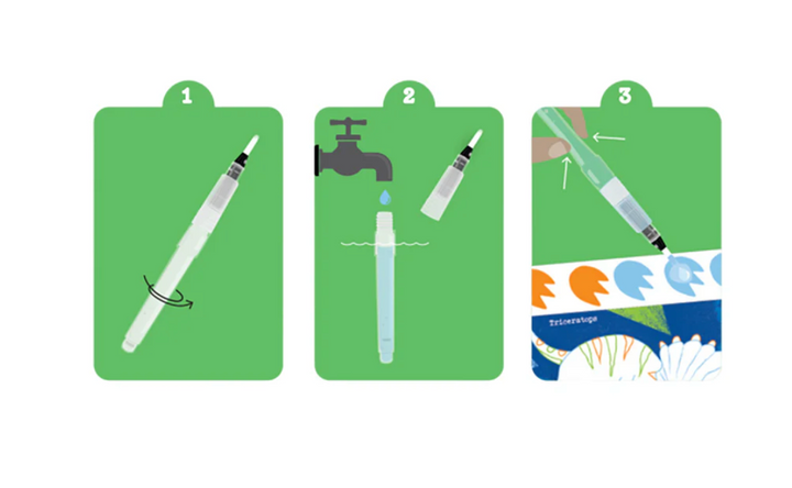 Wild Animals Paint A Picture Set