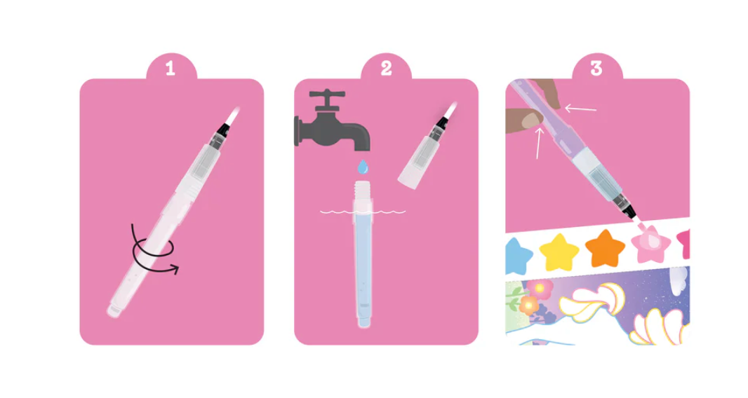 Unicorn Skies Paint A Picture Set