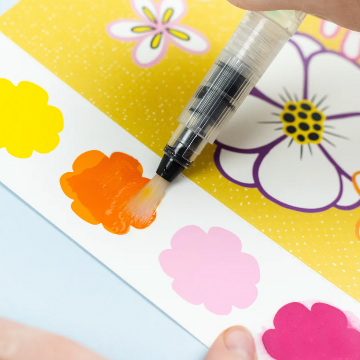 Butterflies And Flowers Paint A Picture Set
