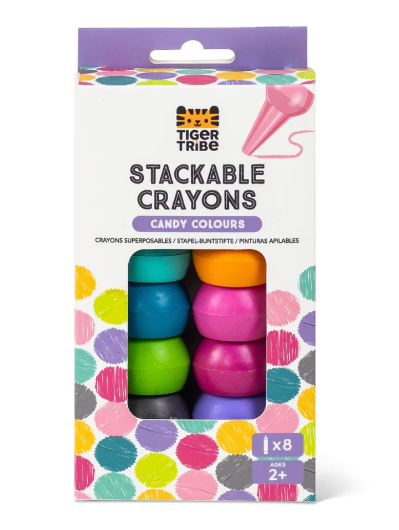 Candy Colors Stackable Crayons