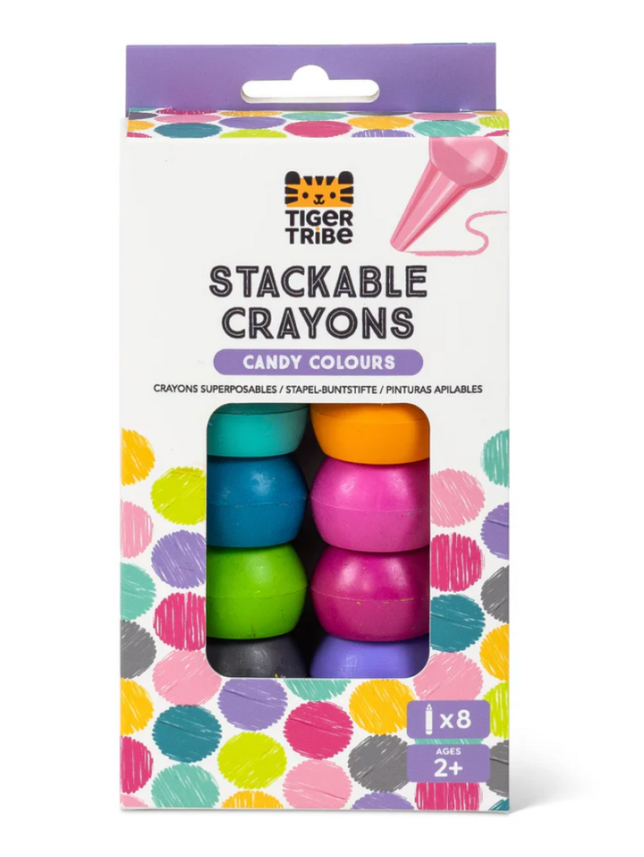 Candy Colors Stackable Crayons