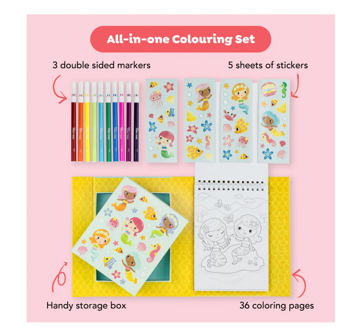 Mermaids Coloring Set