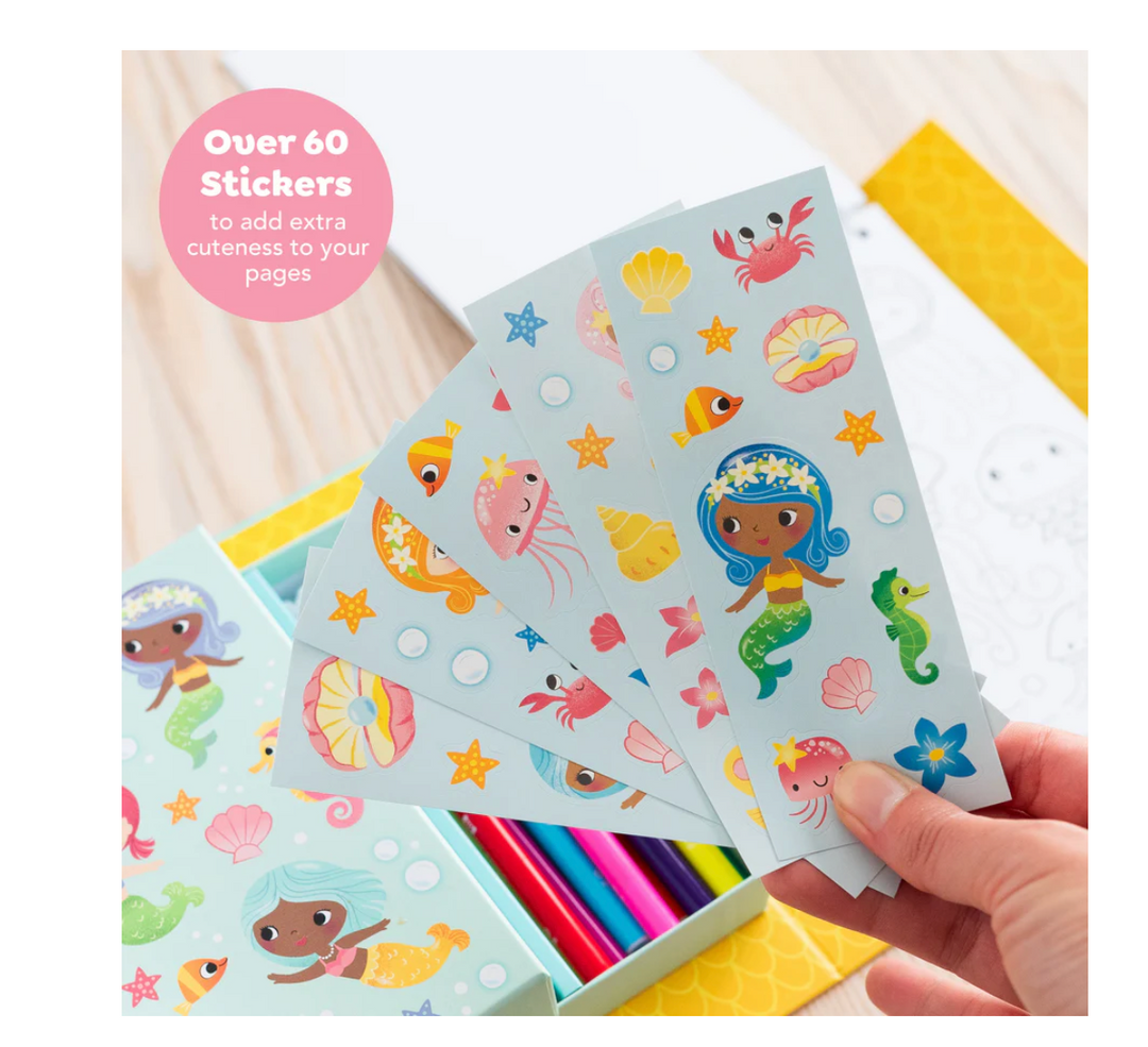 Mermaids Coloring Set