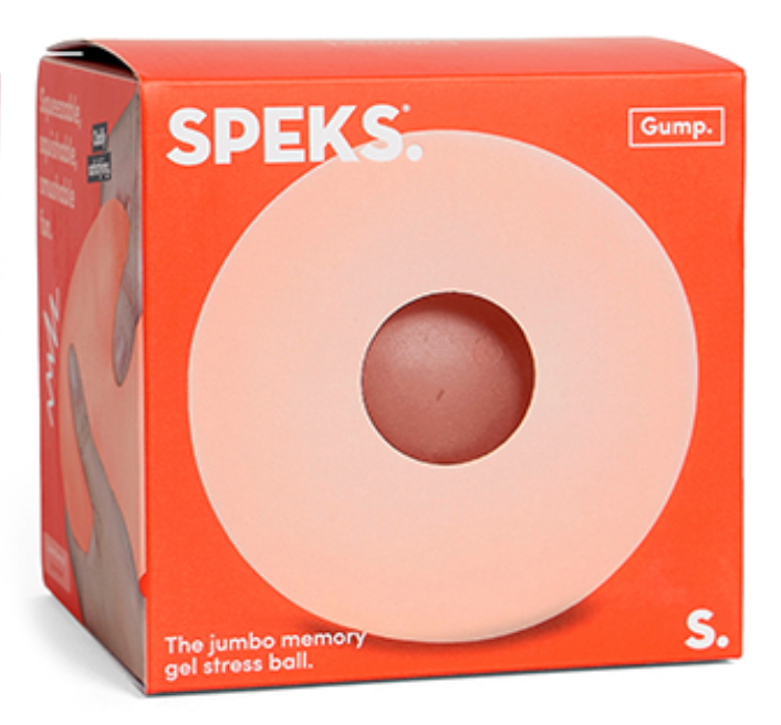 Orange Reef Jumbo Gump Stress Ball