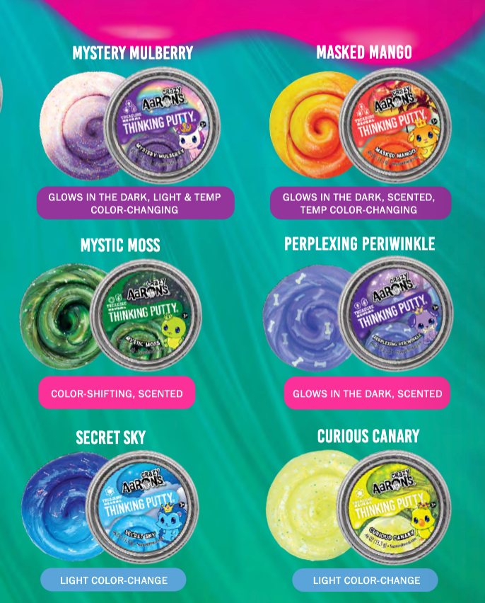 Treasure Reveal 2" Putty Tin