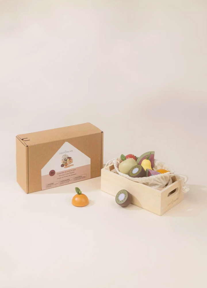 Fruits Wooden Play Food