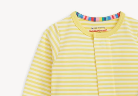 Yellow Stripe Cloudstretch Footie