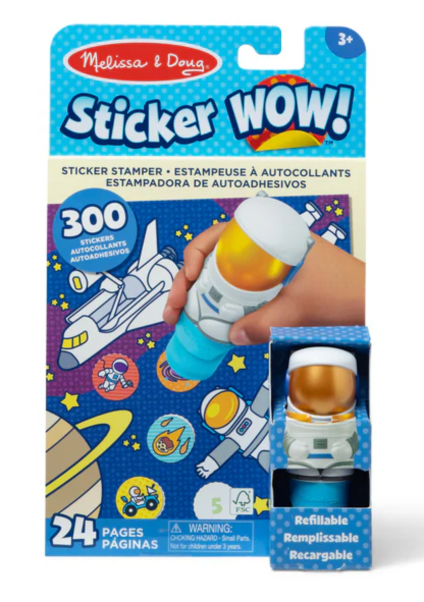 Sticker Wow Astronaut