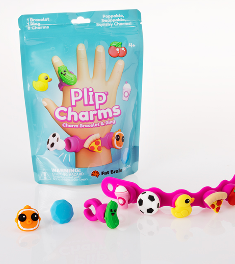 Blue Plip Charms