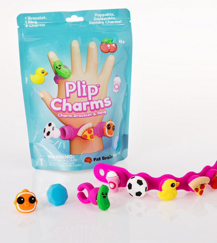 Blue Plip Charms