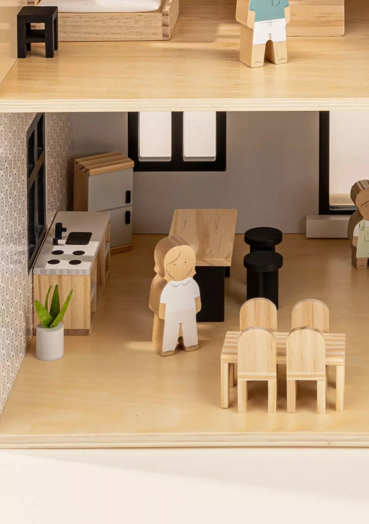 Kitchen Wooden Doll House Furniture