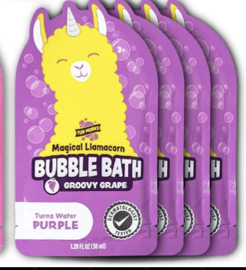 Llamacorn Individual Bubble Bath