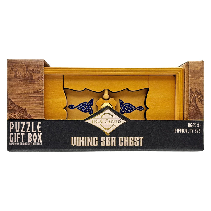 Viking Sea Chest Puzzle Gift Box