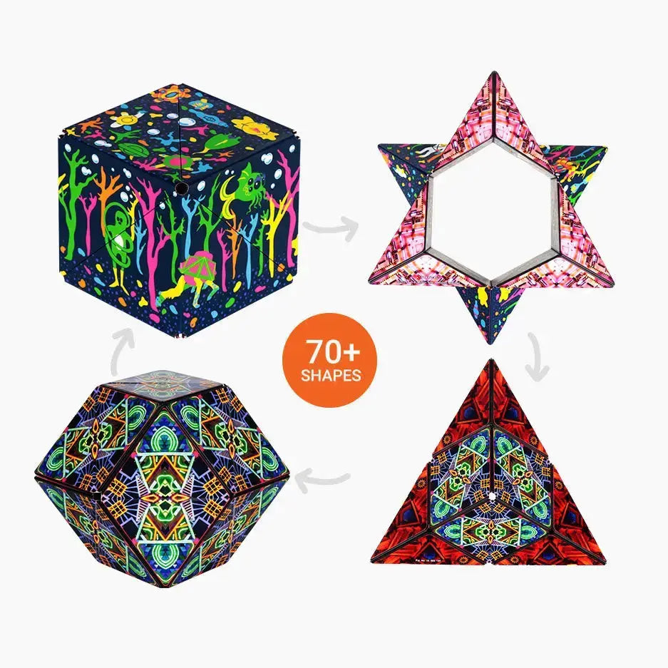 Glowquarium Shashibo Cube Meow Wolf