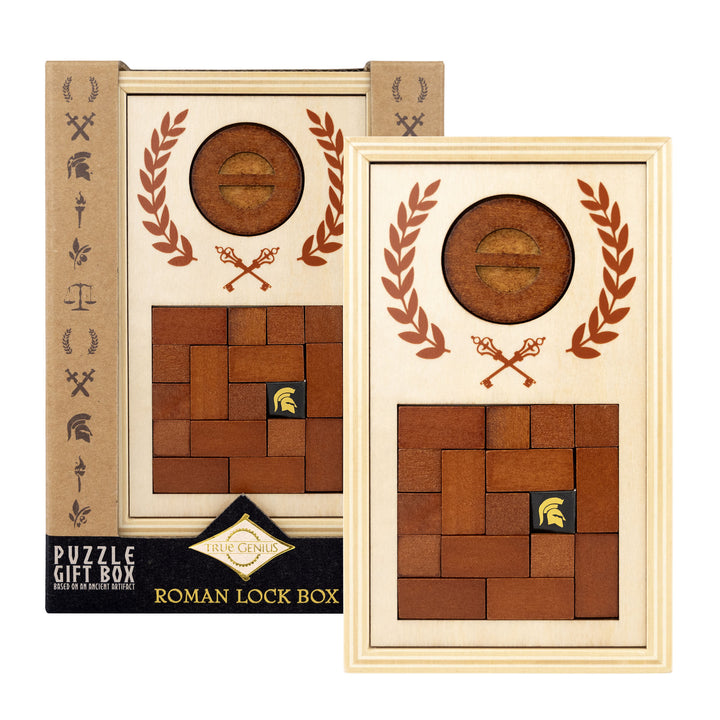 Roman Lock Puzzle Gift Box