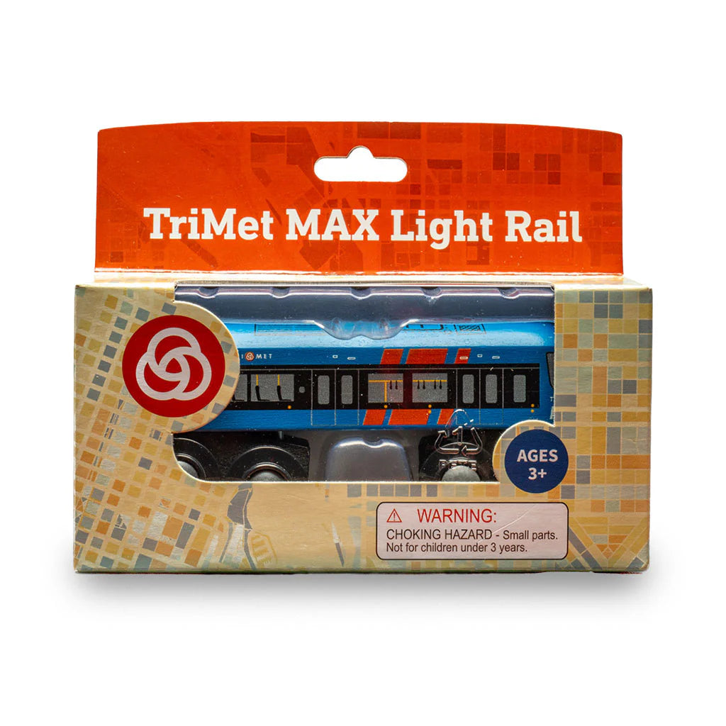 Portland TriMet MAX Light Rail Wooden