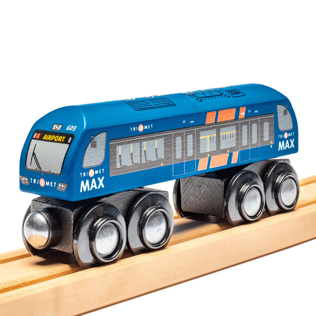 Portland TriMet MAX Light Rail Wooden
