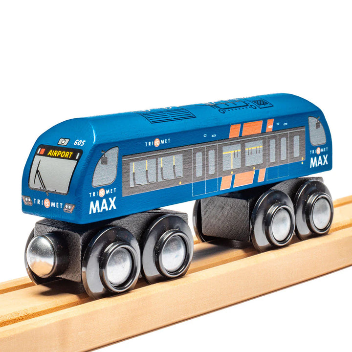 Portland TriMet MAX Light Rail Wooden