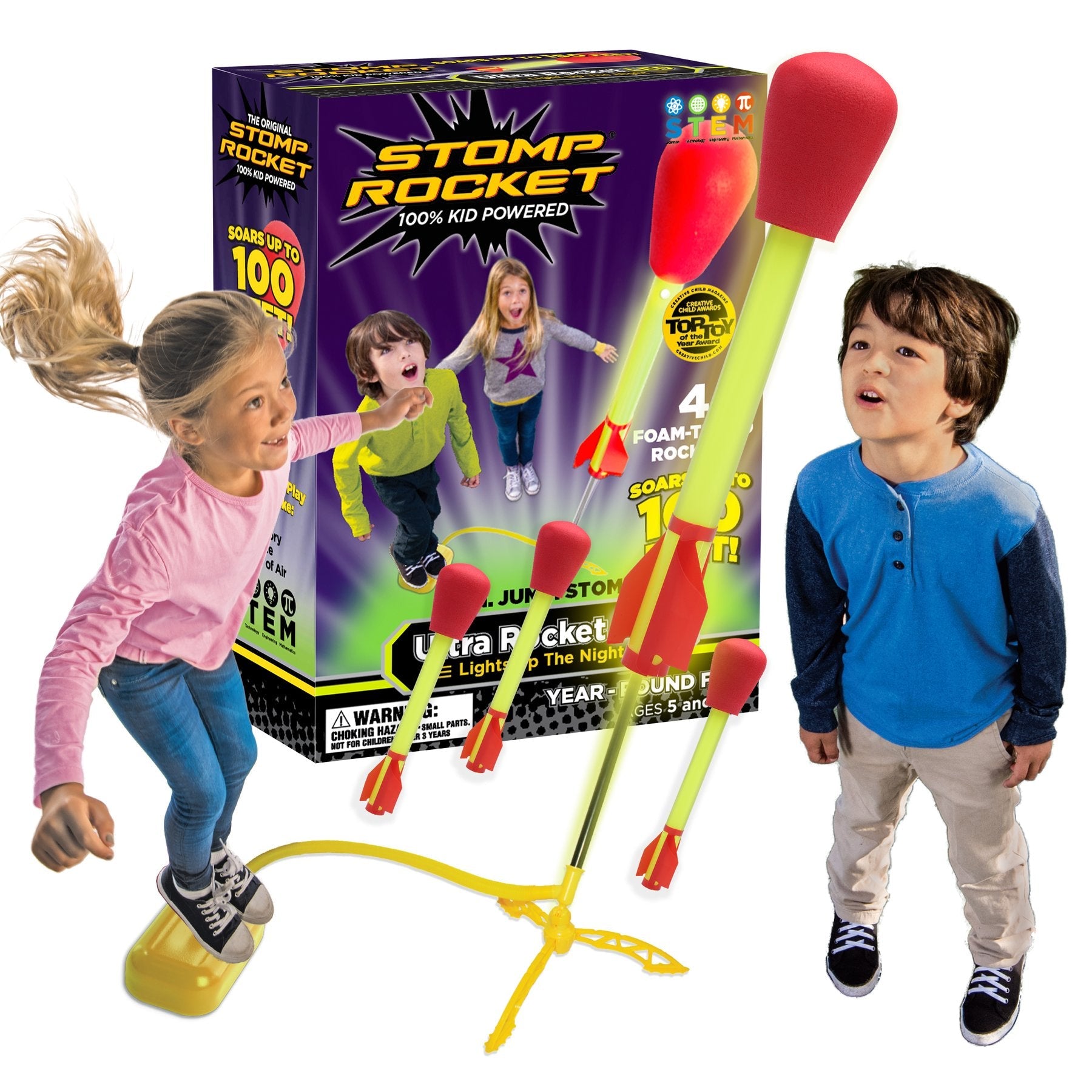 Pedelle Rockets Ultra LED Stomp Rocket – Oodles Kids