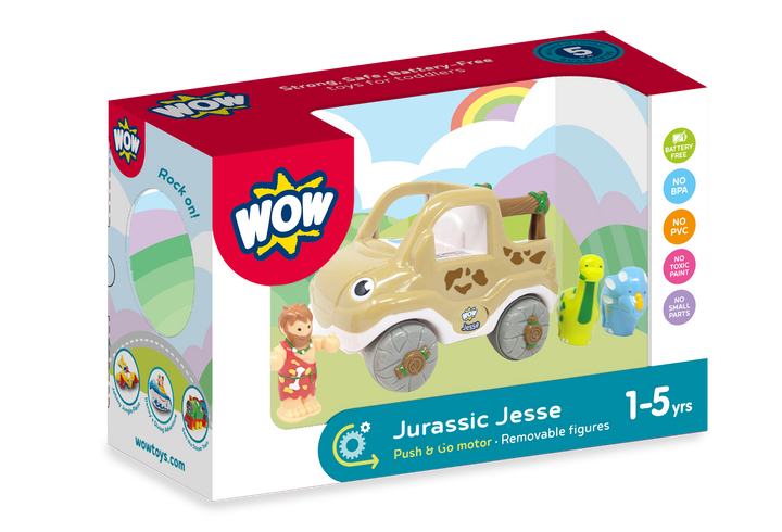 Jurassic Jesse Push and Go
