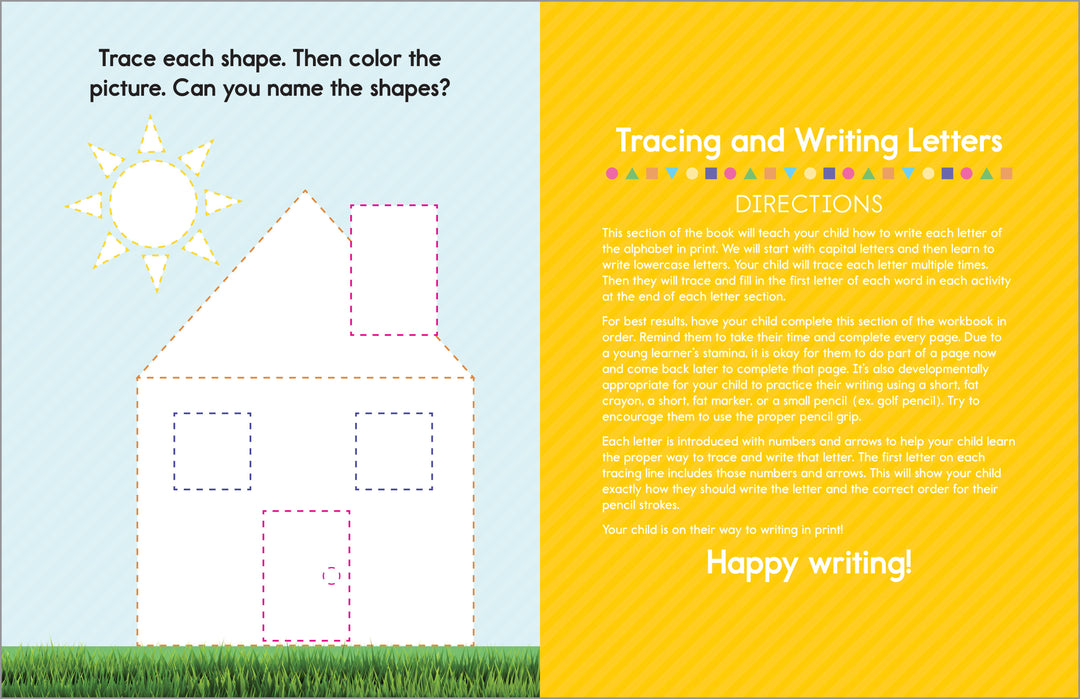 My First Learn-to-Write Workbook
