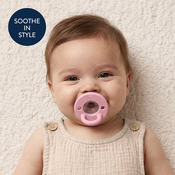 Latch & Soothe Breastlike Pacifier - Pink