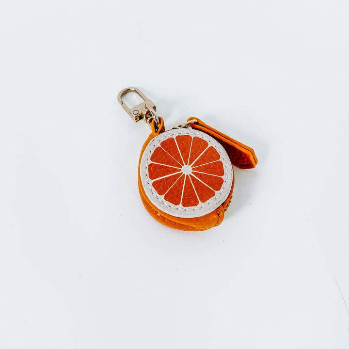 Cutie Fruit Bag Charm: Orange