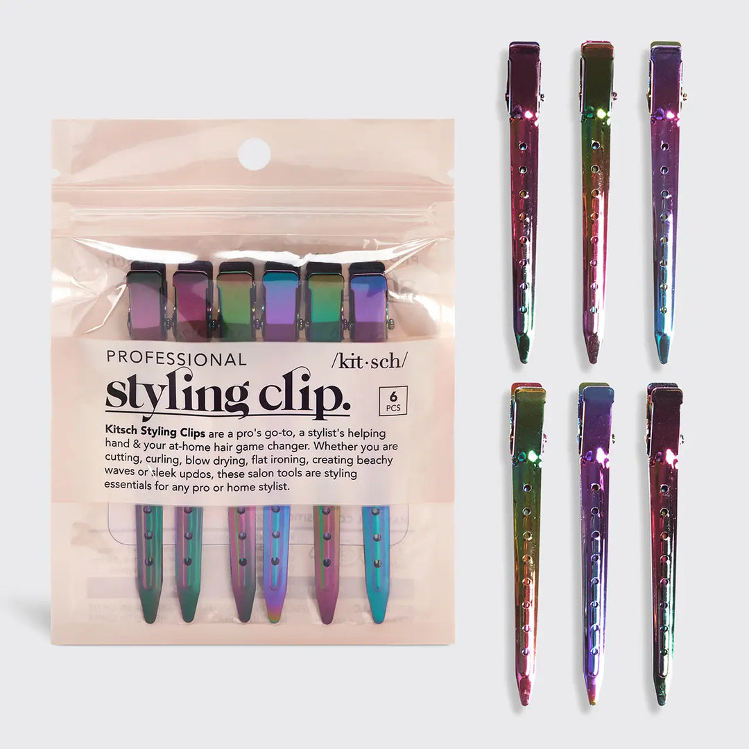 Styling Hair Clips - Iridescent