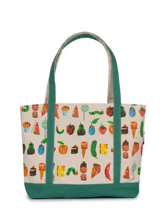 The Very Hungry Caterpillar Large Zippered Tote