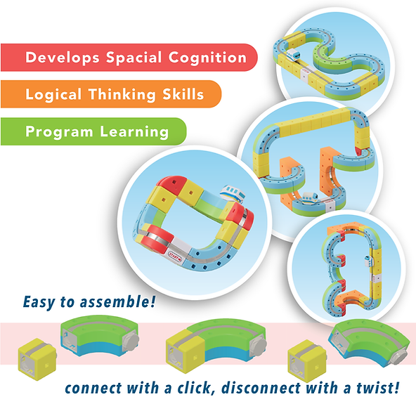 Magnetic Monorail Starter Set