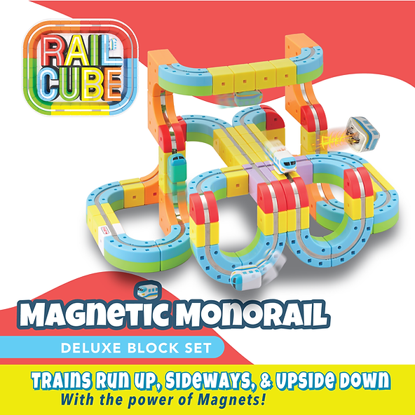 Magnetic Monorail Deluxe Set