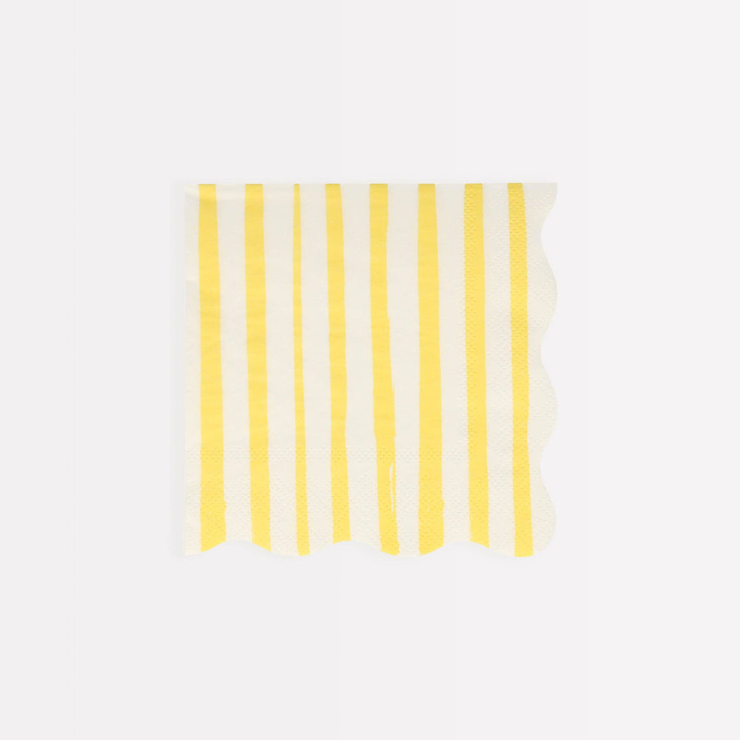 Mixed Stripe Small Napkins - Big Multipack