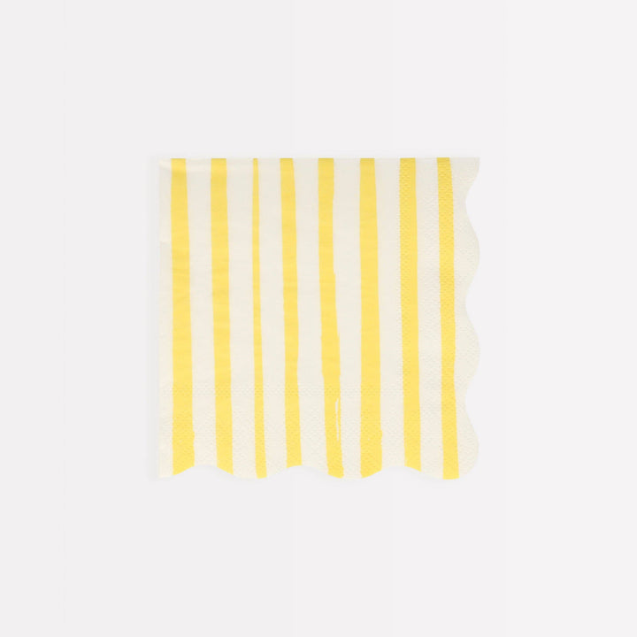 Mixed Stripe Small Napkins - Big Multipack