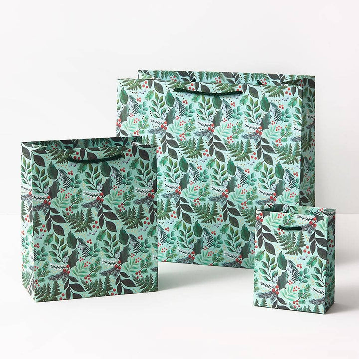 Painterly Botanical Gift Bag: Medium