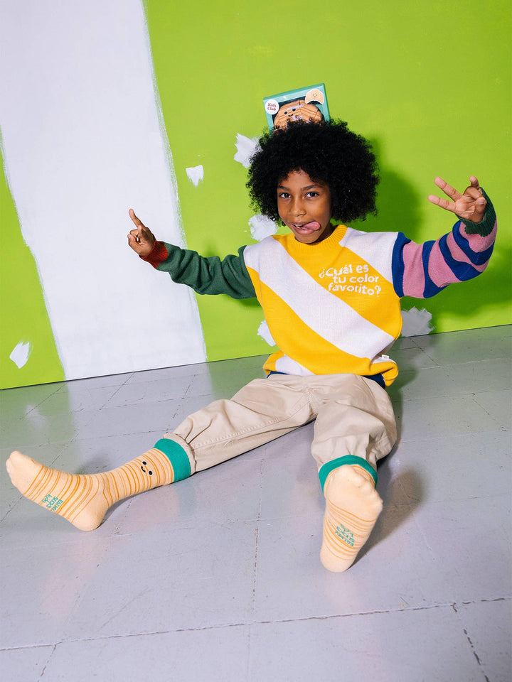 Bon Croissant 3D Socks, Kids