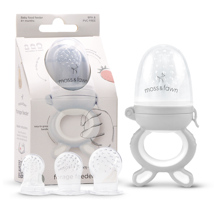 Forage Feeder: Ecru White