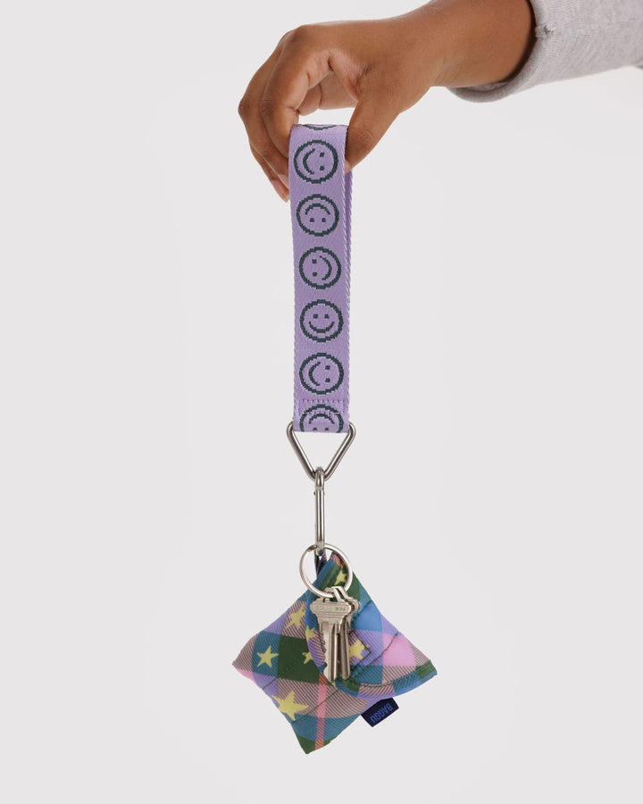 Baggu Logo Keychain Lilac Purple