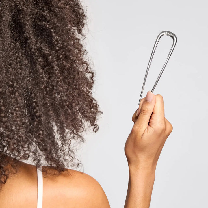 French Hair Pin - Silver