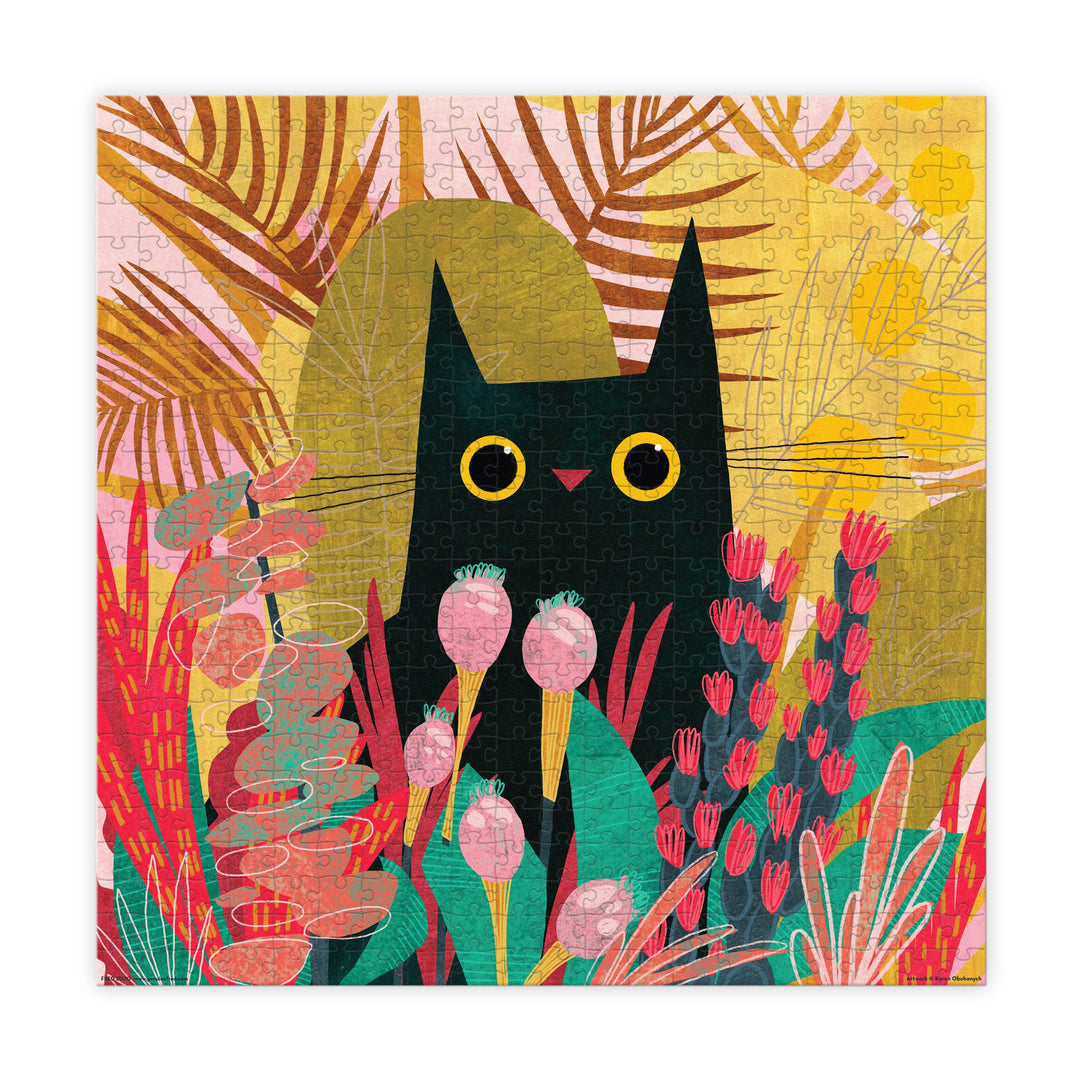 Black Cat Puzzle 500 Pc