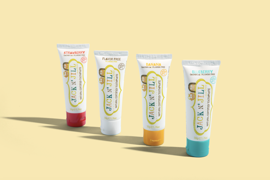Flavor Free Natural Certified Kids Toothpaste