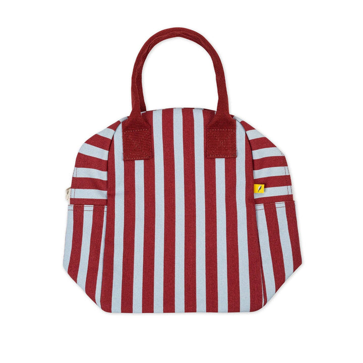 Zipper Lunch - Awning Stripe Chili Pepper