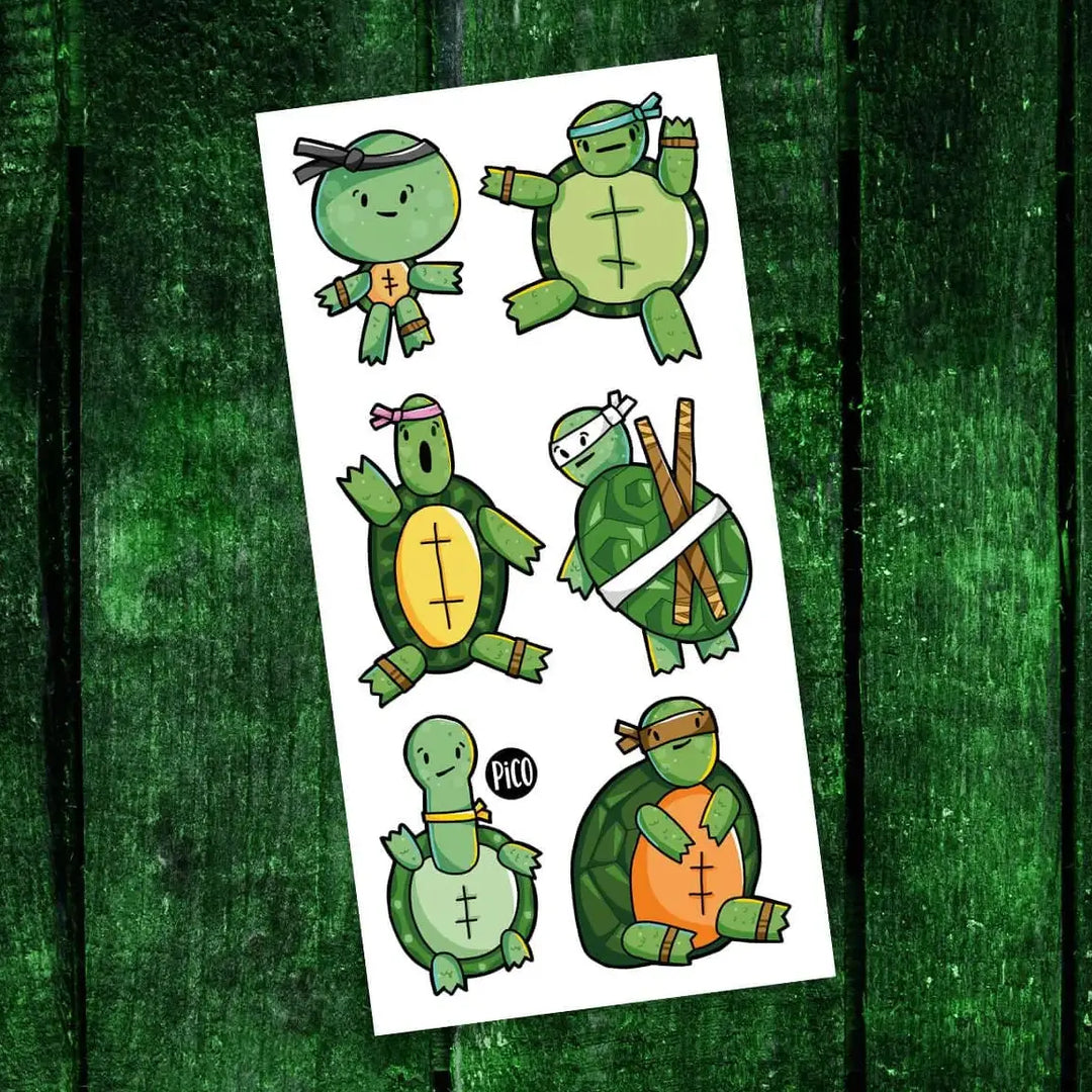 Ninja Temporary Tattoos